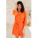 Roll With me Romper in Tangerine Roll With me Romper in Tangerine