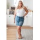 Haley High Rise Control Top Skirt by Judy Blue Haley High Rise Control Top Skirt by Judy Blue