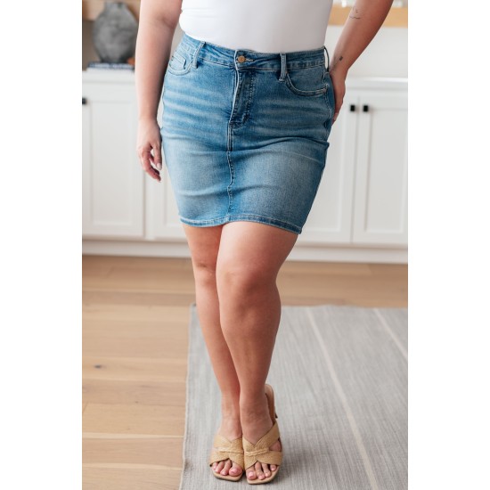 Haley High Rise Control Top Skirt by Judy Blue Haley High Rise Control Top Skirt by Judy Blue