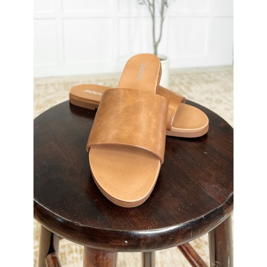 Sole Mate Slip on Sandals in Tan Sole Mate Slip on Sandals in Tan