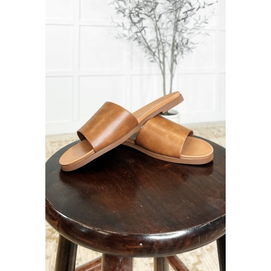 Sole Mate Slip on Sandals in Tan Sole Mate Slip on Sandals in Tan