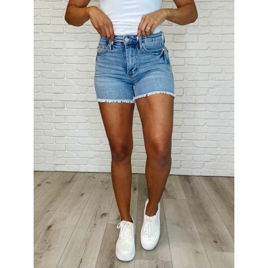 Stacy High Rise Control Top Cutoff Shorts Stacy High Rise Control Top Cutoff Shorts