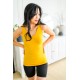 The Basics Reversible Longline Tank in Mustard The Basics Reversible Longline Tank in Mustard