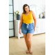The Basics Reversible Longline Tank in Mustard The Basics Reversible Longline Tank in Mustard