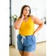 The Basics Reversible Longline Tank in Mustard The Basics Reversible Longline Tank in Mustard