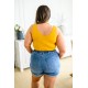 The Basics Reversible Longline Tank in Mustard The Basics Reversible Longline Tank in Mustard