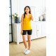 The Basics Reversible Longline Tank in Mustard The Basics Reversible Longline Tank in Mustard