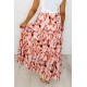 Words Fail Me Watercolor Print Maxi Skirt Words Fail Me Watercolor Print Maxi Skirt