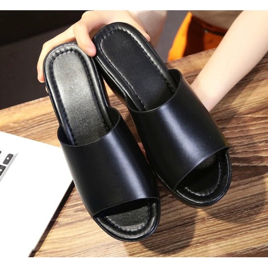 Sandals 7cm Platform Wedges Thick Heel Open Peep Toe Sandals 7cm Platform Wedges Thick Heel Open Peep Toe