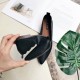Soft Shallow Mouth Pointed Toe Slip On Casual Flats Shoes Soft Shallow Mouth Pointed Toe Slip On Casual Flats Shoes