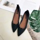 Soft Shallow Mouth Pointed Toe Slip On Casual Flats Shoes Soft Shallow Mouth Pointed Toe Slip On Casual Flats Shoes