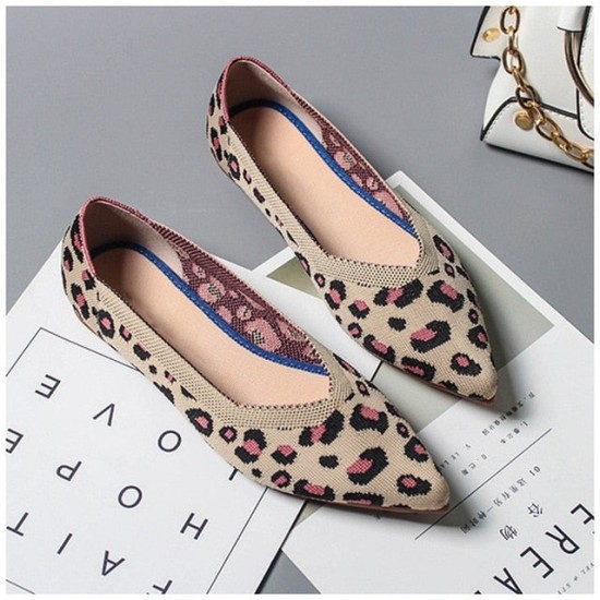 Leopard Print Shoes Casual Single Shoes Leopard Print Shoes Casual Single Shoes