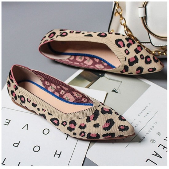 Leopard Print Shoes Casual Single Shoes Leopard Print Shoes Casual Single Shoes