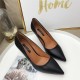 Fashion PU Leather High Heels Pumps Pointed Toe Work Pump Shoes Fashion PU Leather High Heels Pumps Pointed Toe Work Pump Shoes