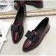 Autumn Flats Bowtie Slip On Loafers Shoes Autumn Flats Bowtie Slip On Loafers Shoes
