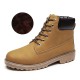 Fashion Pu Leather Round Toe Lace-Up Ankle Boot Fashion Pu Leather Round Toe Lace-Up Ankle Boot