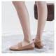 Fashion Casual Leather Flats Square Toe Loafers Soft Sole Shoes Fashion Casual Leather Flats Square Toe Loafers Soft Sole Shoes