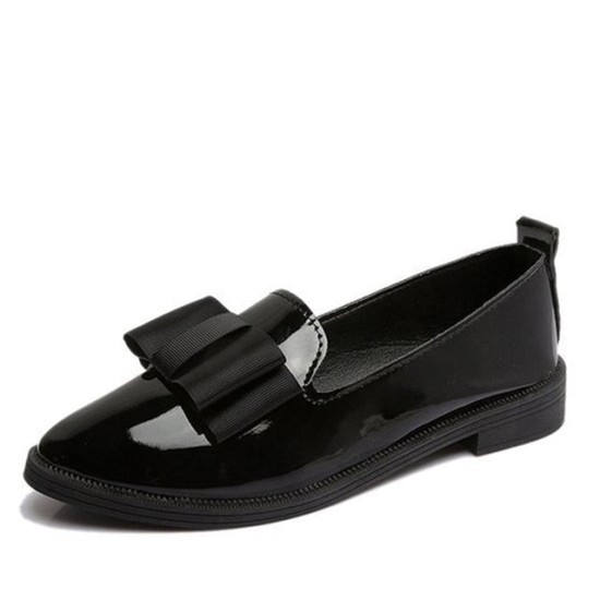 Autumn Flats Bowtie Slip On Loafers Shoes Autumn Flats Bowtie Slip On Loafers Shoes