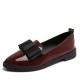 Autumn Flats Bowtie Slip On Loafers Shoes Autumn Flats Bowtie Slip On Loafers Shoes