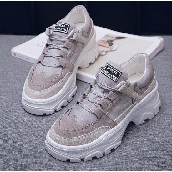 Platform Woman Boots Plush Casual Sneakers Platform Woman Boots Plush Casual Sneakers