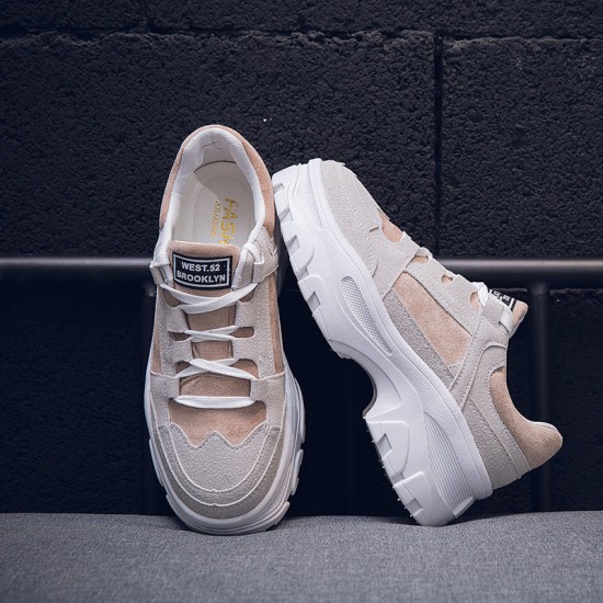 Platform Woman Boots Plush Casual Sneakers Platform Woman Boots Plush Casual Sneakers