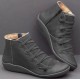 Autumn Winter Retro Punk Genuine Leather Ankle Boot Autumn Winter Retro Punk Genuine Leather Ankle Boot