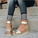 PU Leather Ankle Buckle Strap Sandals Shoes Ladies Peep Toes PU Leather Ankle Buckle Strap Sandals Shoes Ladies Peep Toes