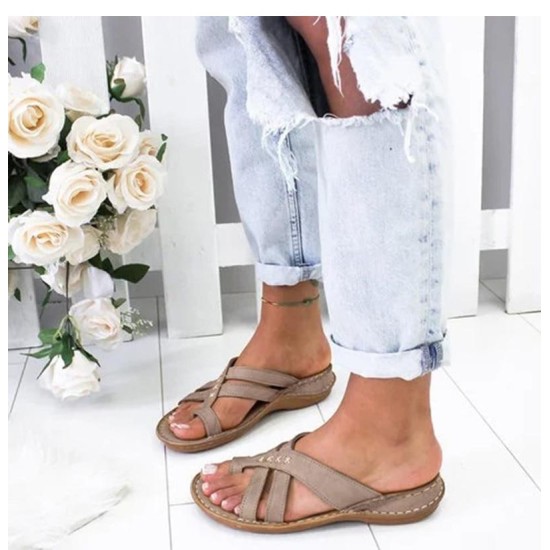 Gladiator Comfy Slippers Roman Wedge Sandals Gladiator Comfy Slippers Roman Wedge Sandals