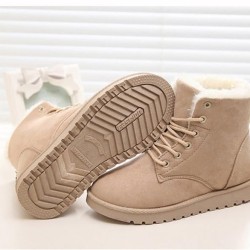 Fashion Snow Winter Boots Warm Fur Ankle Boots