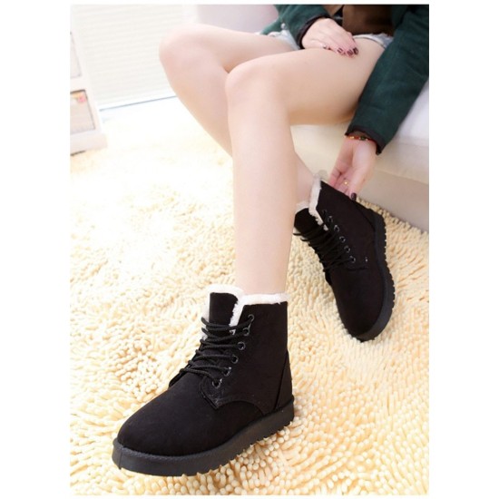 Fashion Snow Winter Boots Warm Fur Ankle Boots Fashion Snow Winter Boots Warm Fur Ankle Boots