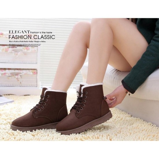Fashion Snow Winter Boots Warm Fur Ankle Boots Fashion Snow Winter Boots Warm Fur Ankle Boots