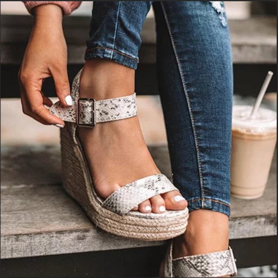 Platform sandals peep toe high heels wedges sandals Platform sandals peep toe high heels wedges sandals