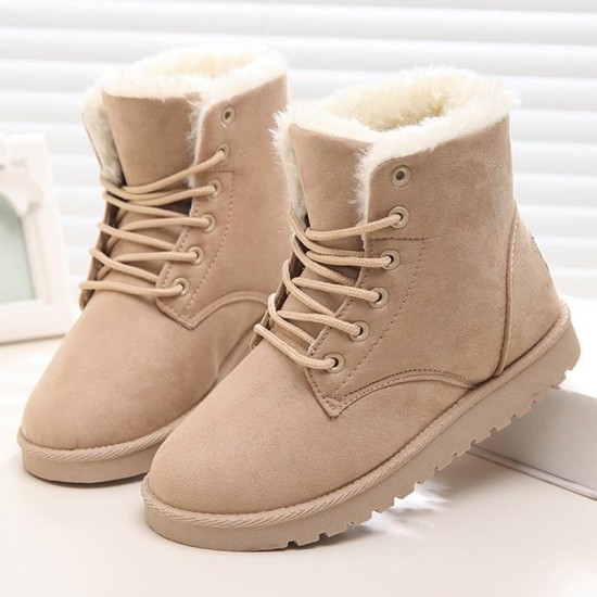 Fashion Snow Winter Boots Warm Fur Ankle Boots Fashion Snow Winter Boots Warm Fur Ankle Boots