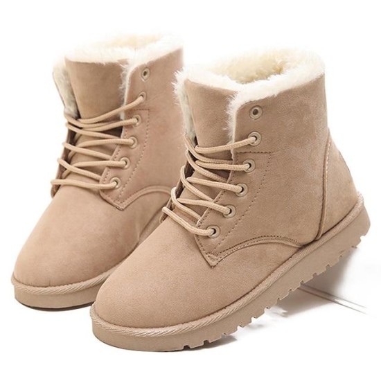 Fashion Snow Winter Boots Warm Fur Ankle Boots Fashion Snow Winter Boots Warm Fur Ankle Boots