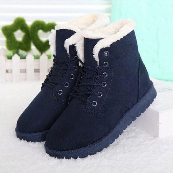 Fashion Snow Winter Boots Warm Fur Ankle Boots Fashion Snow Winter Boots Warm Fur Ankle Boots