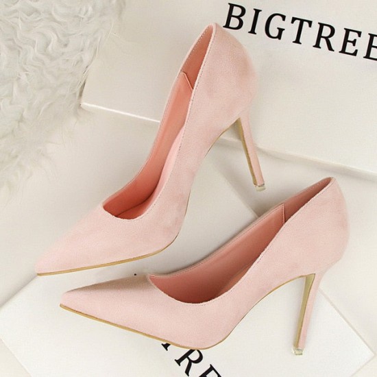 Women Pumps Fashion 9cm High HeelsCasual Pointed Toe Women Pumps Fashion 9cm High HeelsCasual Pointed Toe