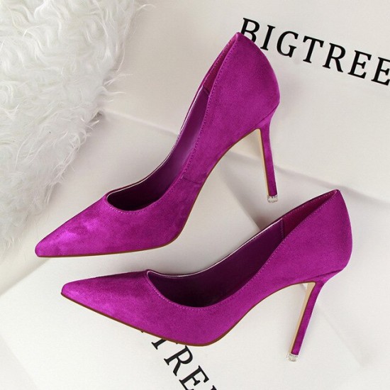 Women Pumps Fashion 9cm High HeelsCasual Pointed Toe Women Pumps Fashion 9cm High HeelsCasual Pointed Toe