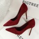 Women Pumps Fashion 9cm High HeelsCasual Pointed Toe Women Pumps Fashion 9cm High HeelsCasual Pointed Toe