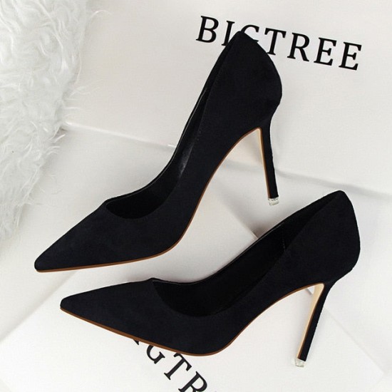 Women Pumps Fashion 9cm High HeelsCasual Pointed Toe Women Pumps Fashion 9cm High HeelsCasual Pointed Toe