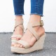 Platform sandals peep toe high heels wedges sandals Platform sandals peep toe high heels wedges sandals