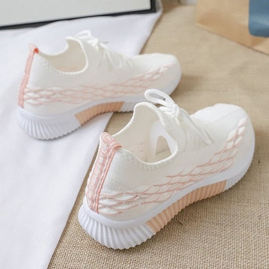 Running Female Vulcanized Casual Flats Walking Shoes Running Female Vulcanized Casual Flats Walking Shoes