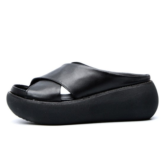 Sandals Soft Wedges Shoes Platform Casual Sandals Soft Wedges Shoes Platform Casual
