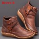 PU Leather Ankle Boots Autumn Winter Cross Strappy Vintage PU Leather Ankle Boots Autumn Winter Cross Strappy Vintage