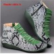 PU Leather Ankle Boots Autumn Winter Cross Strappy Vintage PU Leather Ankle Boots Autumn Winter Cross Strappy Vintage