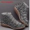 PU Leather Ankle Boots Autumn Winter Cross Strappy Vintage