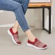 Loafers Shoes Mesh Flats Shoes Summer Slip-On Gingham Loafers Shoes Mesh Flats Shoes Summer Slip-On Gingham