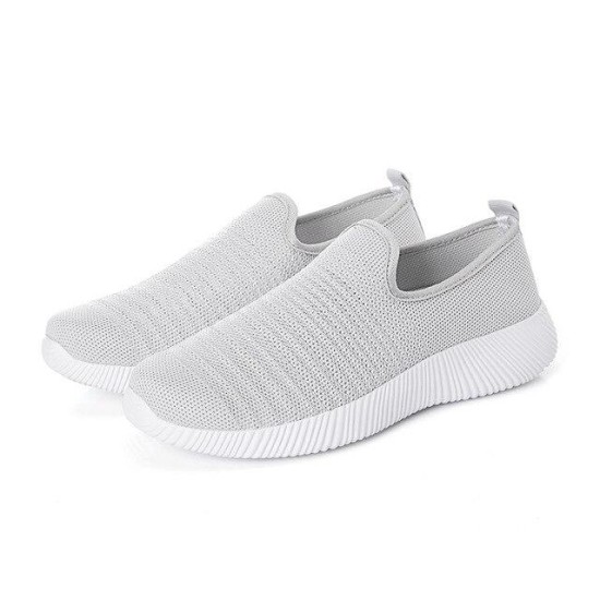 Loafers Shoes Mesh Flats Shoes Summer Slip-On Gingham Loafers Shoes Mesh Flats Shoes Summer Slip-On Gingham