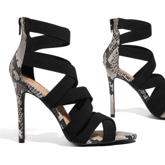 High Heels Gladiator Ankle Strap Sandals High Heels Gladiator Ankle Strap Sandals