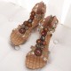 Designer Gladiator Sandals Bohemia Sandals Flat Ethnic Designer Gladiator Sandals Bohemia Sandals Flat Ethnic