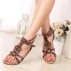Designer Gladiator Sandals Bohemia Sandals Flat Ethnic Designer Gladiator Sandals Bohemia Sandals Flat Ethnic